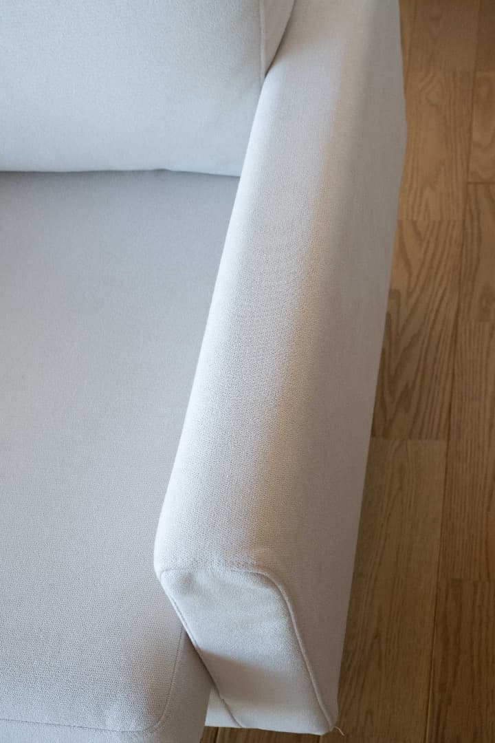 【送料込】高野木工　レオソファ 1人掛け （アイボリー）