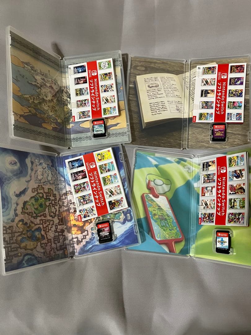 ポ*ん様 ポケモンシリーズ 4本セット