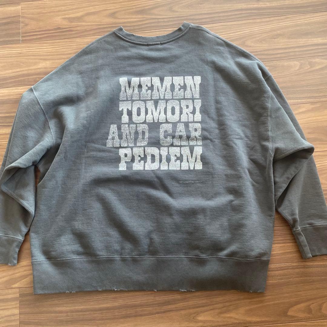 ウィムガゼット【GEMINI】オーバーバックプリントスウェット