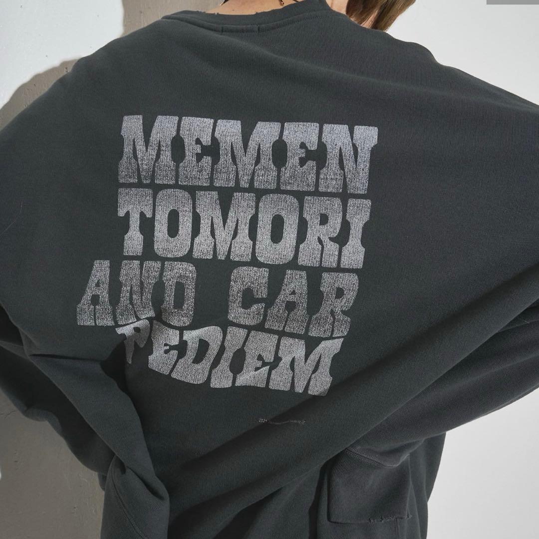 ウィムガゼット【GEMINI】オーバーバックプリントスウェット