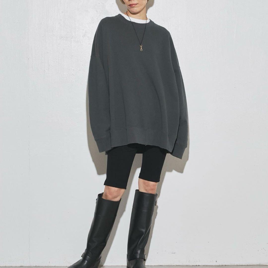 ウィムガゼット【GEMINI】オーバーバックプリントスウェット