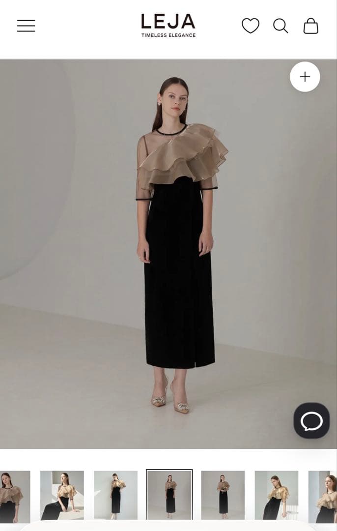 新品タグ付 アシンメトリーティアードフリル3WAYベロアワンピースドレス