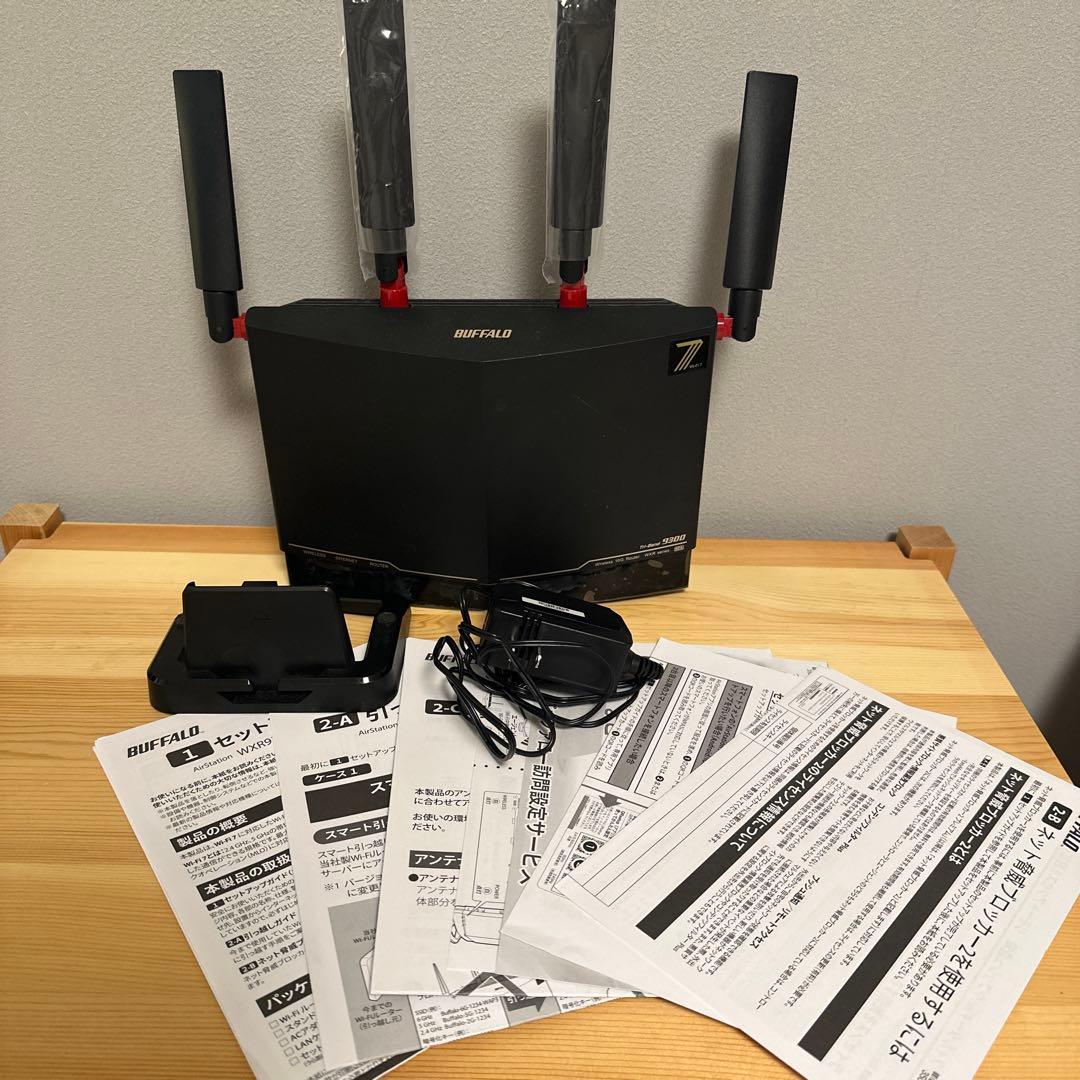 ★美品★ バッファロー最上位ルーター Wi-Fi7、10G対応