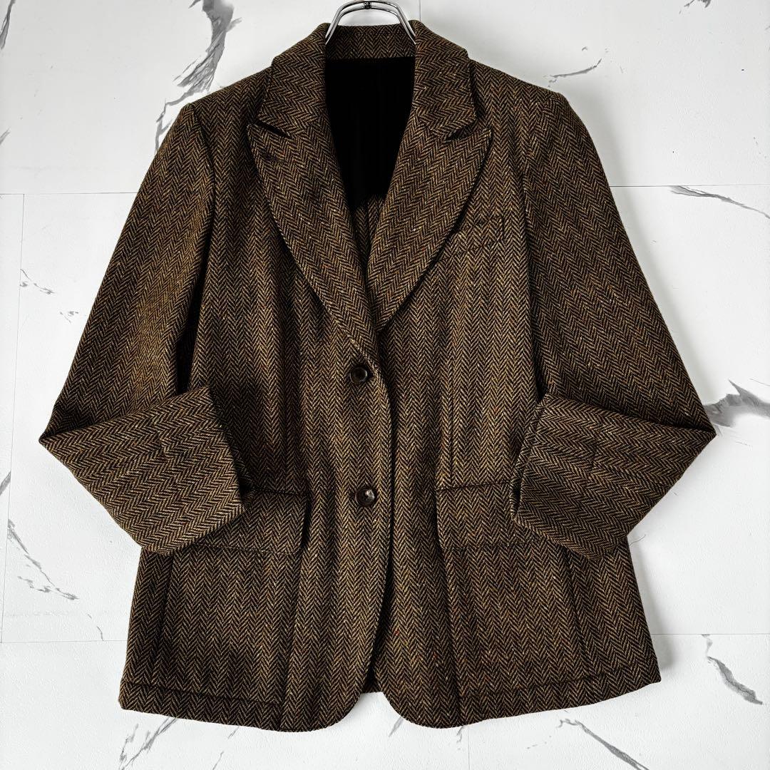 MARGARET HOWELL ✨極美品テーラードジャケット　ヘリンボーン　2B