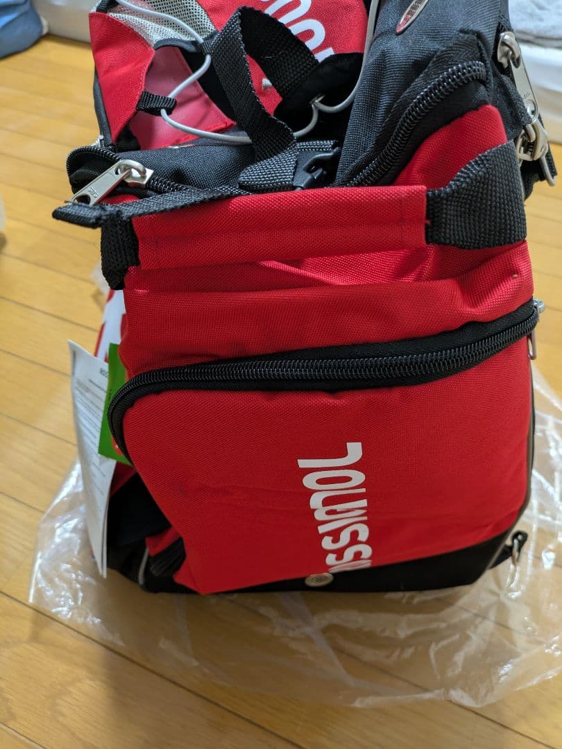 【Tatuya Imura】ROSSIGNOL ヒーテッドバッグ　 赤黒