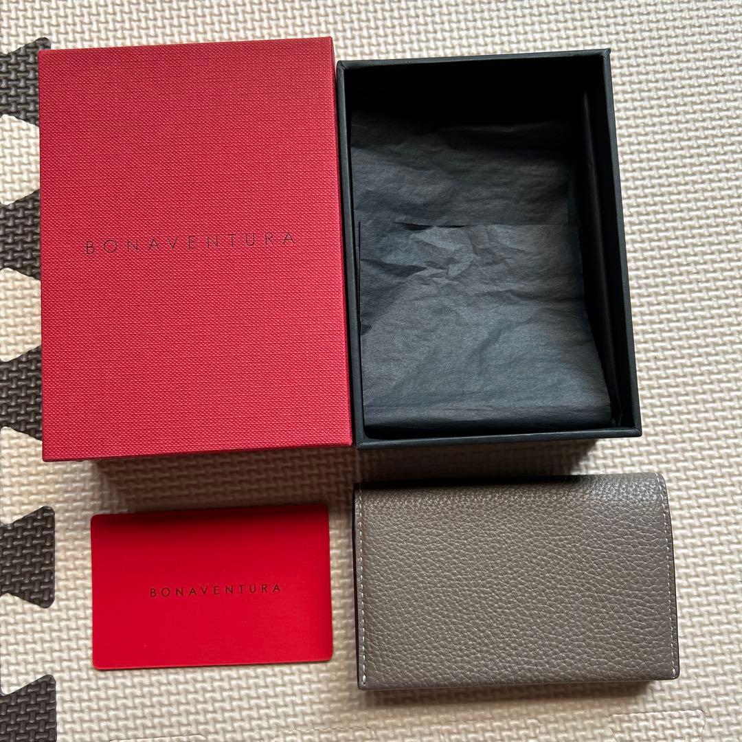BONAVENTURA エトープ名刺入れ 箱付き　綺麗です!