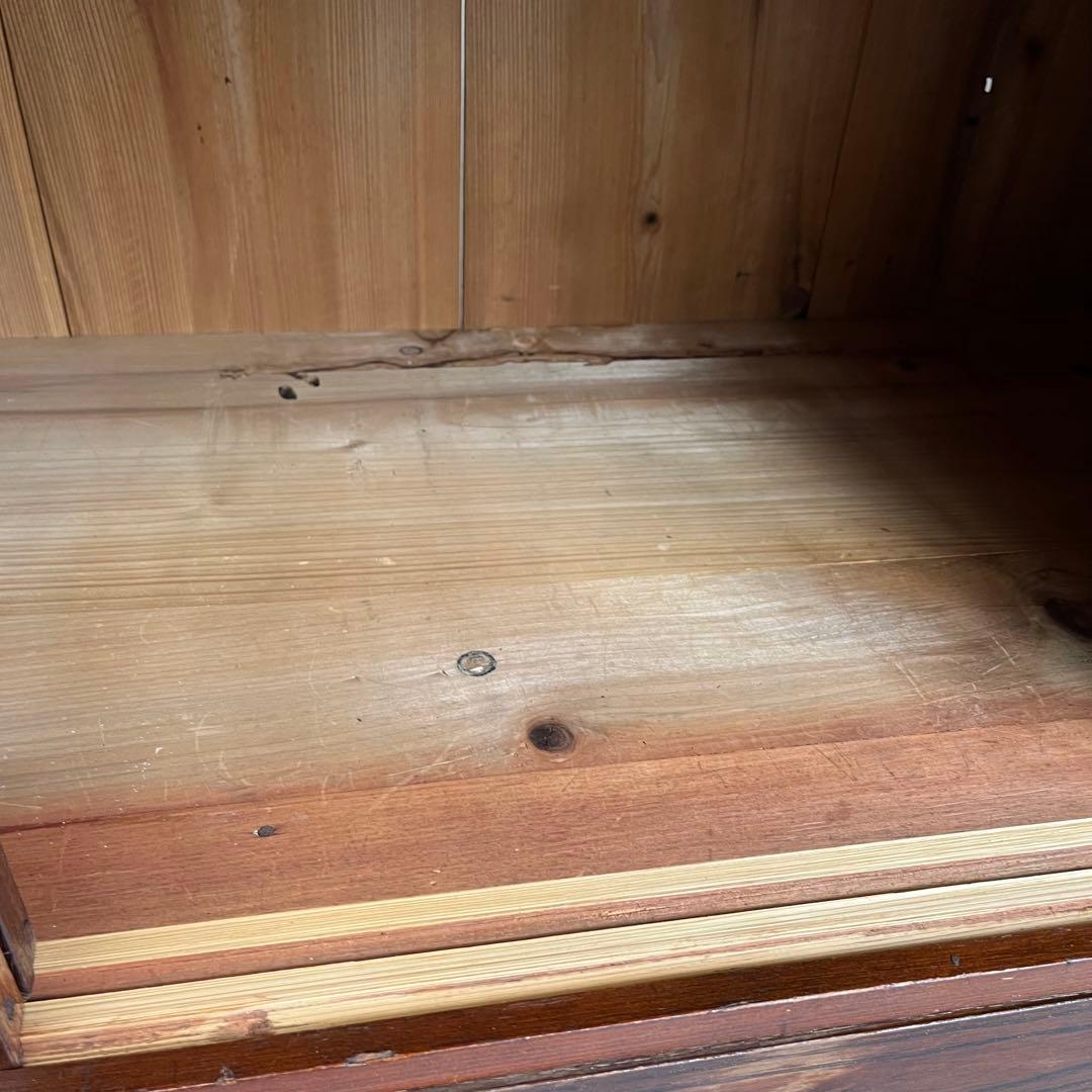 アンティーク チェスト 箪笥 ローボード テレビ台 無垢材 昭和レトロ z534