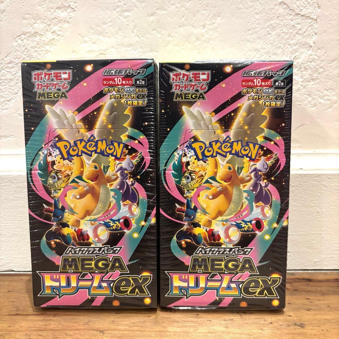 MEGAドリーム　シュリンク付き　ポケモンカード