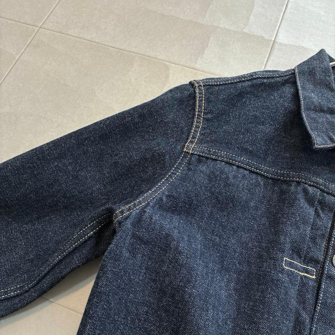 美品 LENO リノ 1stタイプ デニムジャケットGジャン 濃紺 03 sc5