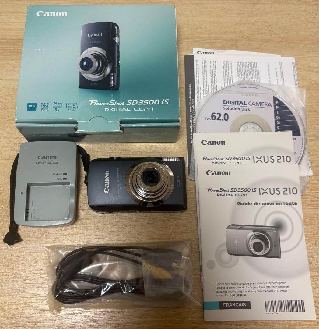 【バッテリー交換済み】PowerShot SD3500 IS DIGITAL