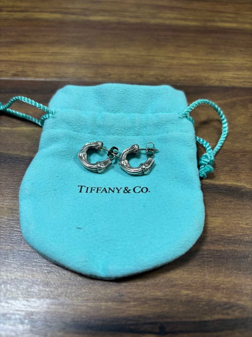 ジャカリヤ　Tiffany & Co. シルバー フープピアス