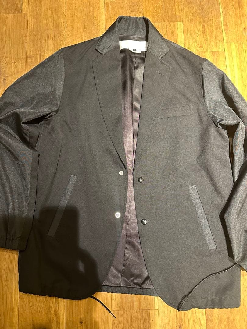 GANRYUガンリュウ 異素材MIXテーラードコーチジャケット　ギャルソン