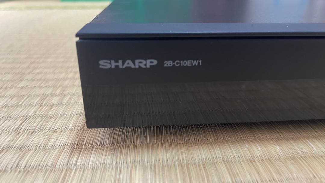 SHARP ブルーレイレコーダー 2B-C10EW1