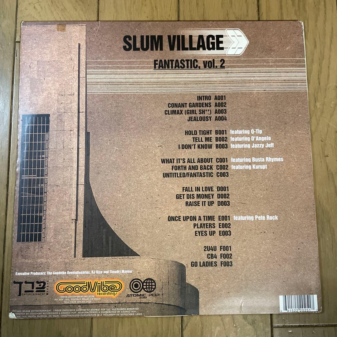 SLUM VILLAGE / FANTASTIC VOL.2 USオリジナル