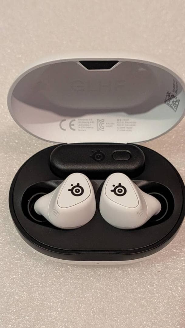 未使用 ホワイト スティールシリーズ ARCTIS GAMEBUDS