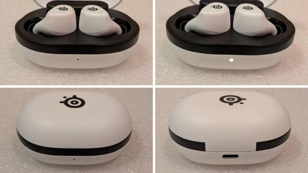 未使用 ホワイト スティールシリーズ ARCTIS GAMEBUDS