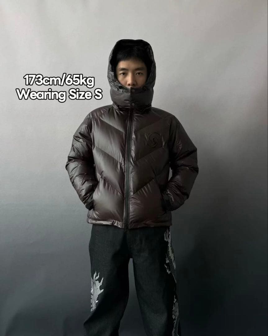 ま*ー様 VRROCK HEAT REACTIVE PUFFER ブラック　ME