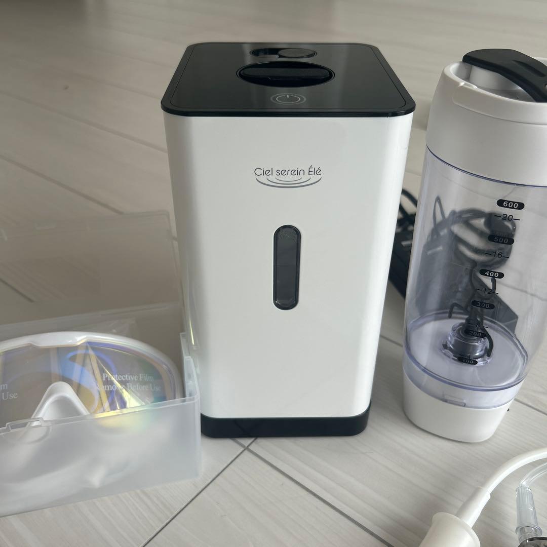 シェルスラン・エレ　高濃度水素発生器　水素吸引機　水素水