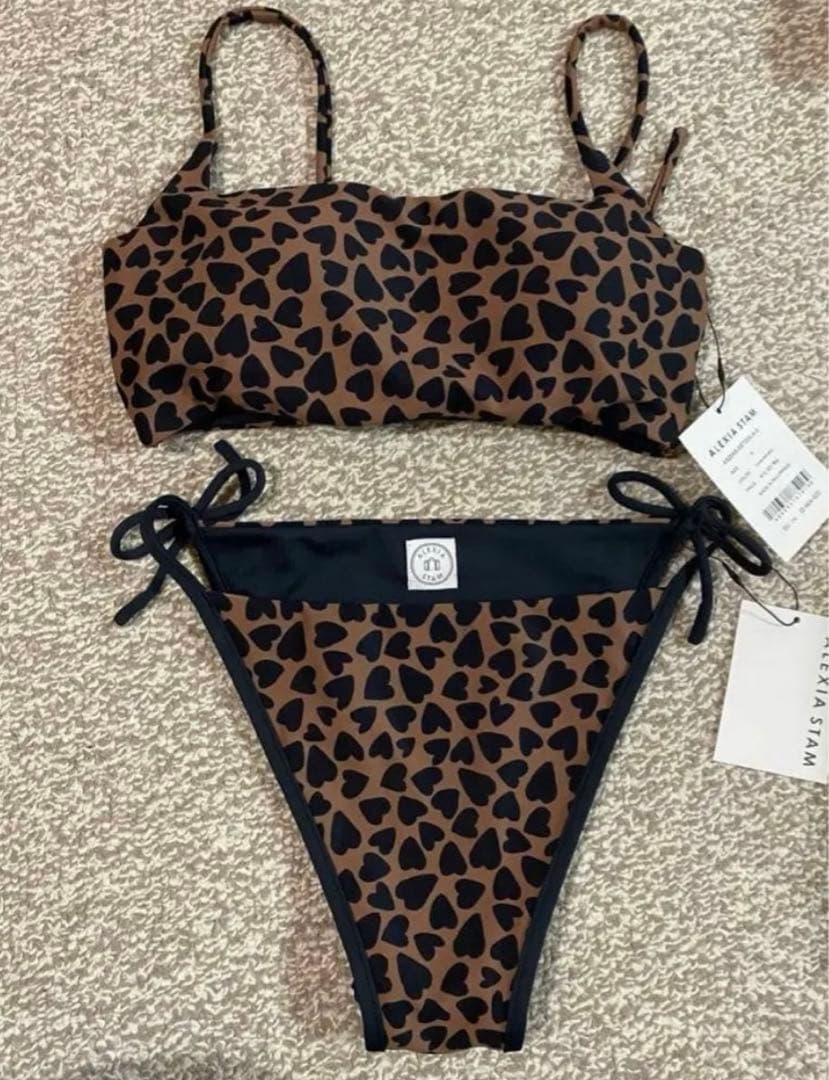 あ*ん様 即購入◎ アリシアスタン　水着　ヒョウ柄　ビキニ