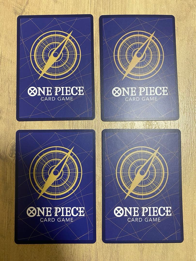 ワンピースカード シャンクス SEC パラレル OP01-120 4枚