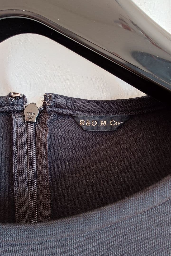 オールドマンズテーラー　ブラック ロングワンピース 長袖