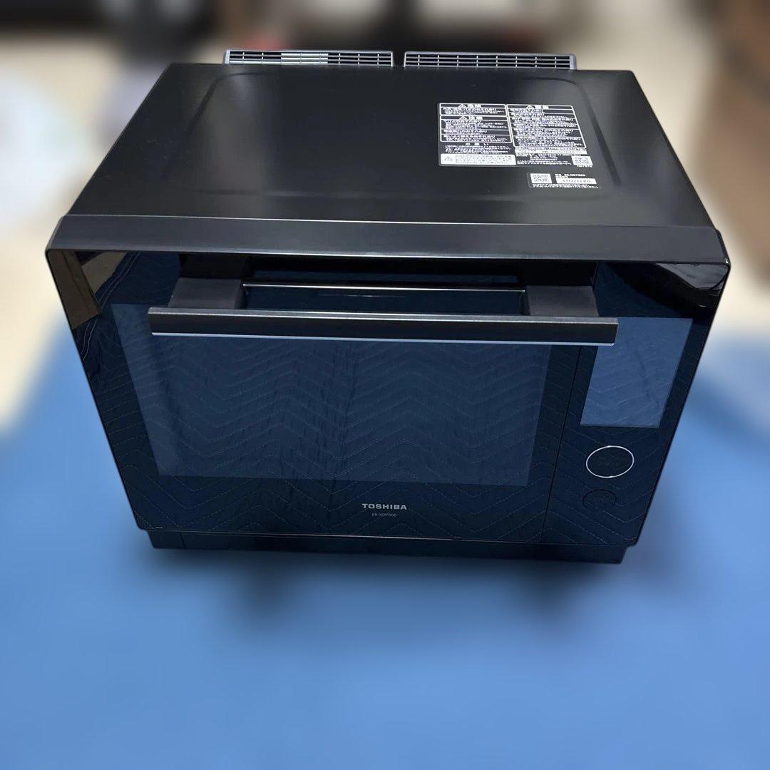 美品/東芝/2022年製/オーブンレンジ/30L ER-XD7000(K)
