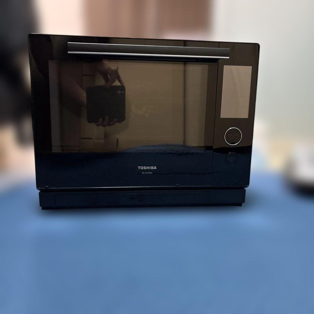 美品/東芝/2022年製/オーブンレンジ/30L ER-XD7000(K)
