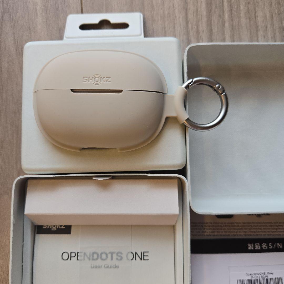 【保証書付】SHOKZ OPENDOTS ONE ワイヤレスイヤホン ケース付
