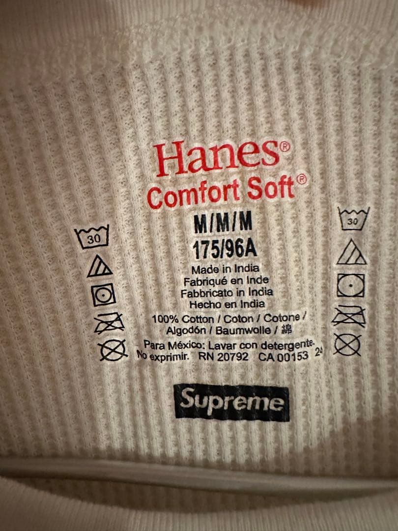 Supreme 骨 サーマル Mサイズ