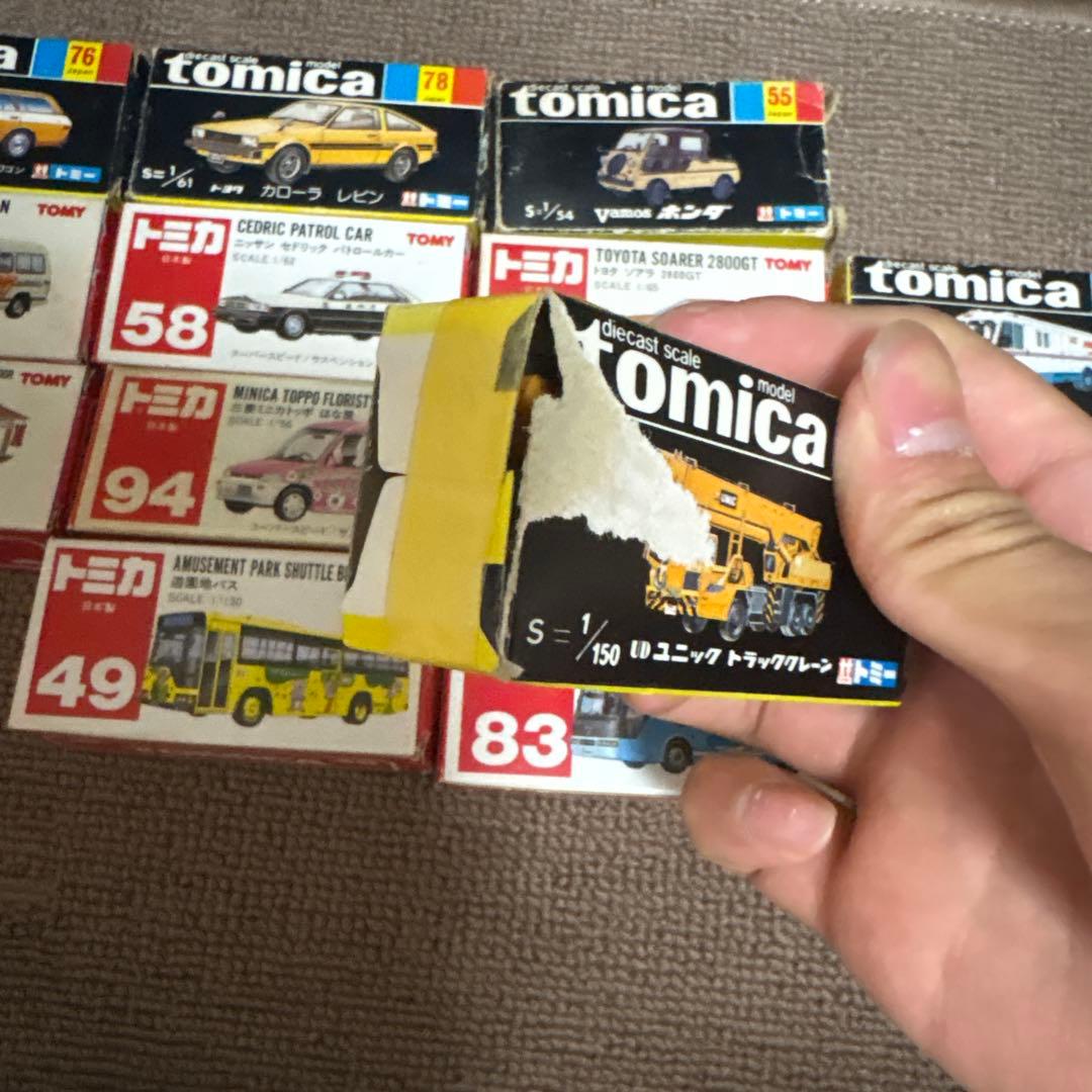 トミカ日本製14台セット