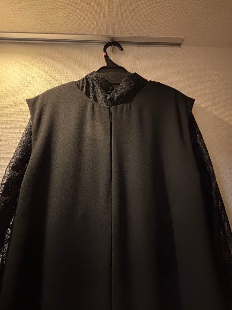 niana ベルスリーブスリットドレス パーティードレス 結婚式