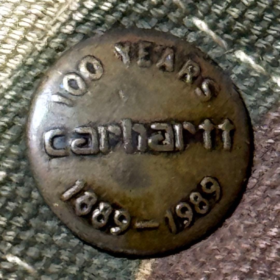 Carhartt 迷彩 オーバーオール 44R US製　IDEALジップ 80s