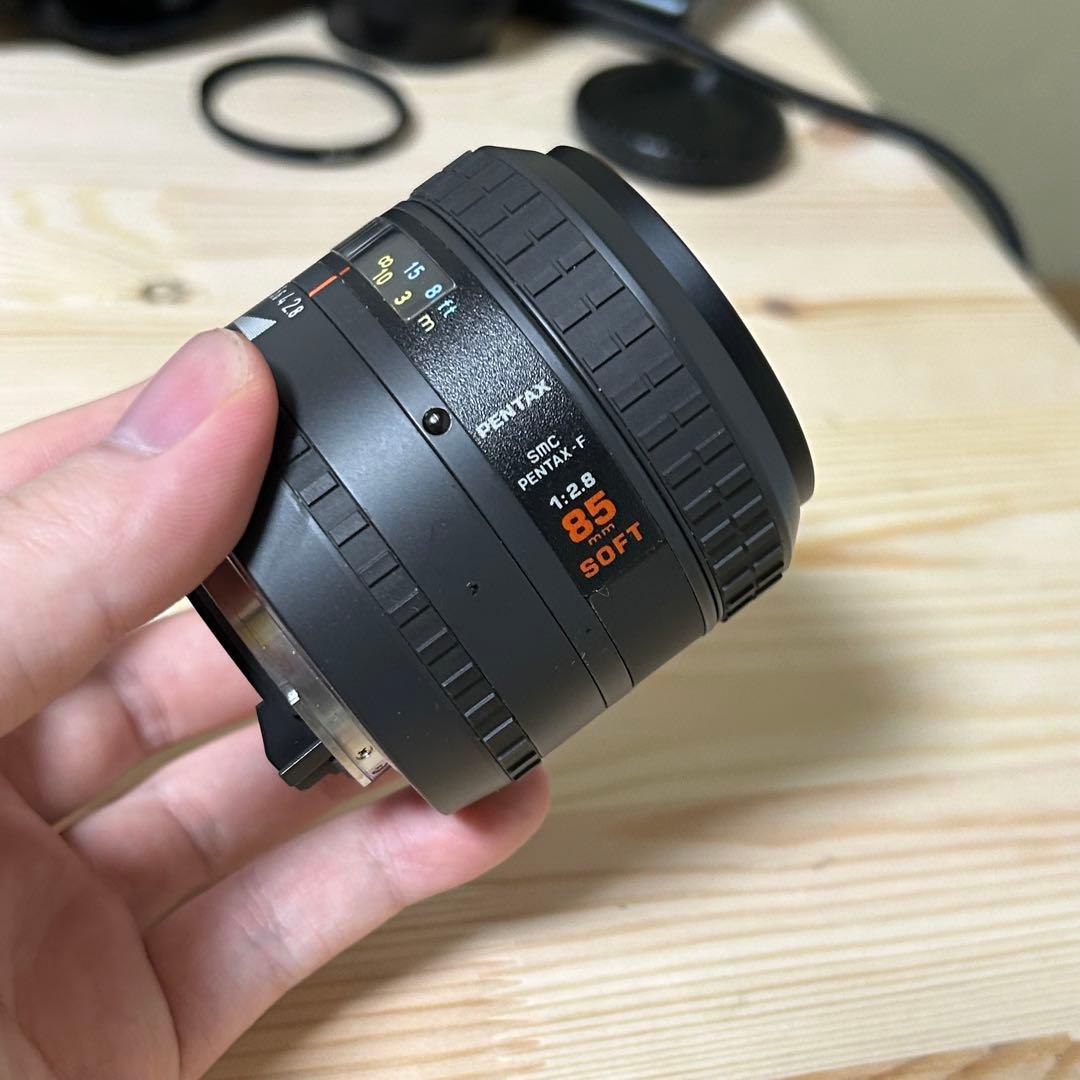 レンズ(単焦点) pentax f 85 2.8soft
