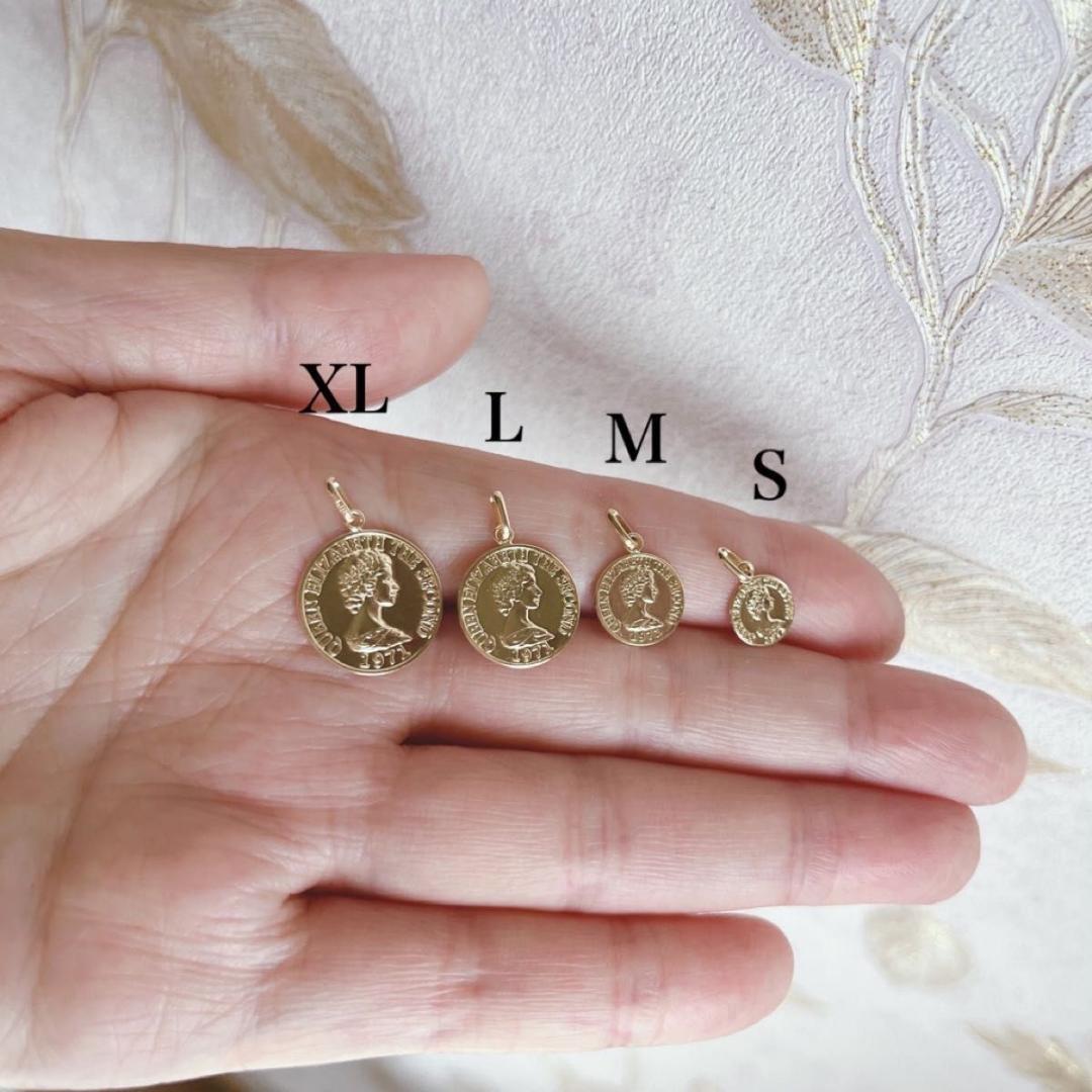 ☆TOMO☆新品 18K  本物 刻印 XL