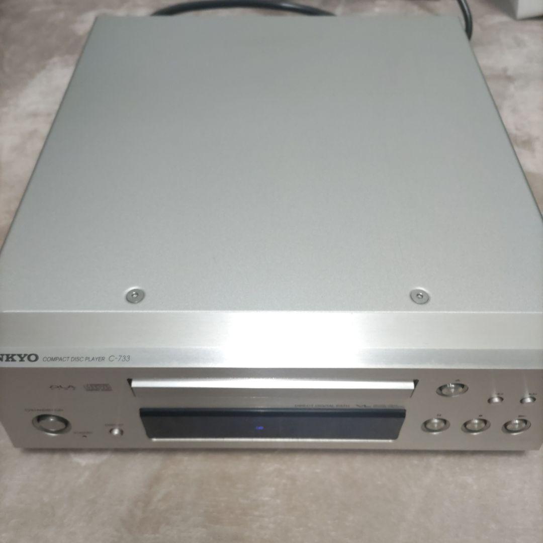 あんこ)ONKYO C-733(S) CDプレイヤー ＋リモコン