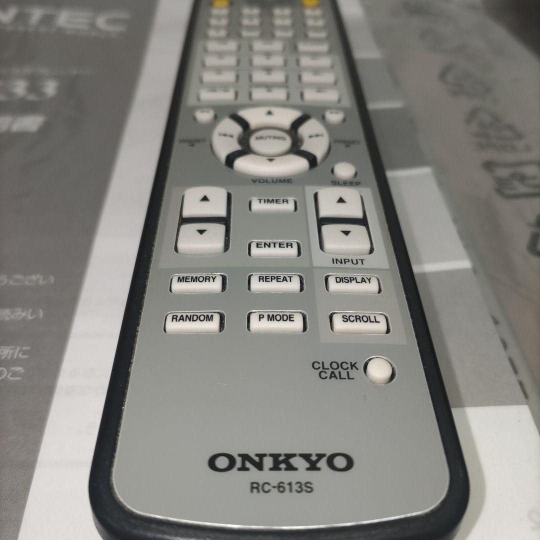 あんこ)ONKYO C-733(S) CDプレイヤー ＋リモコン