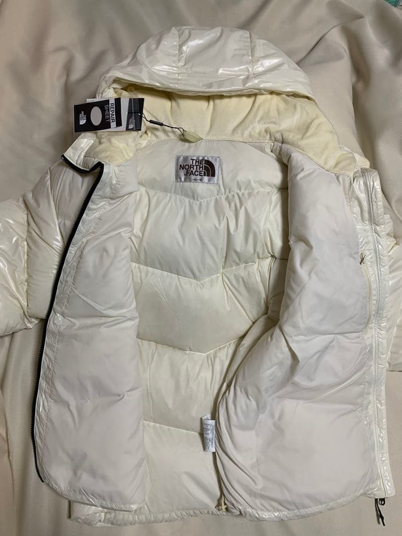 ミ*ガ様 WHITELABEL ネオフリーダウン　クリーム色　2XL