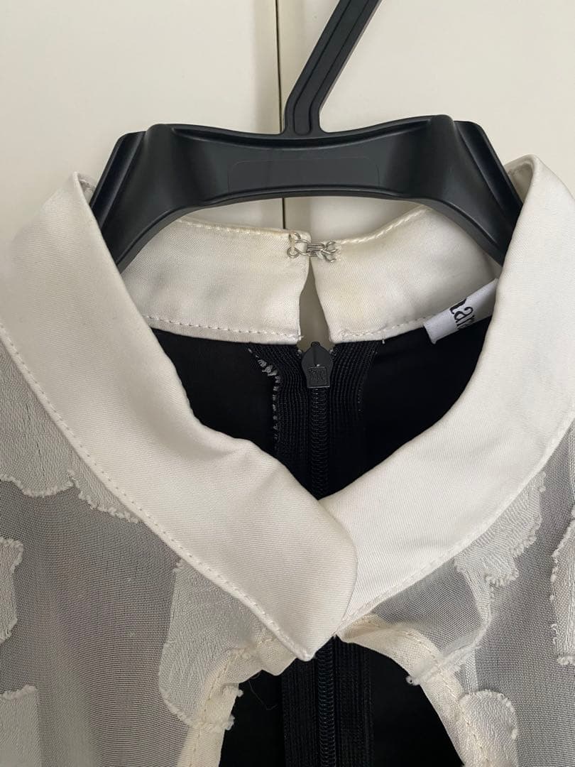 スーツ・フォーマル・ドレス sahara Sheer Jacquard Docking Dress