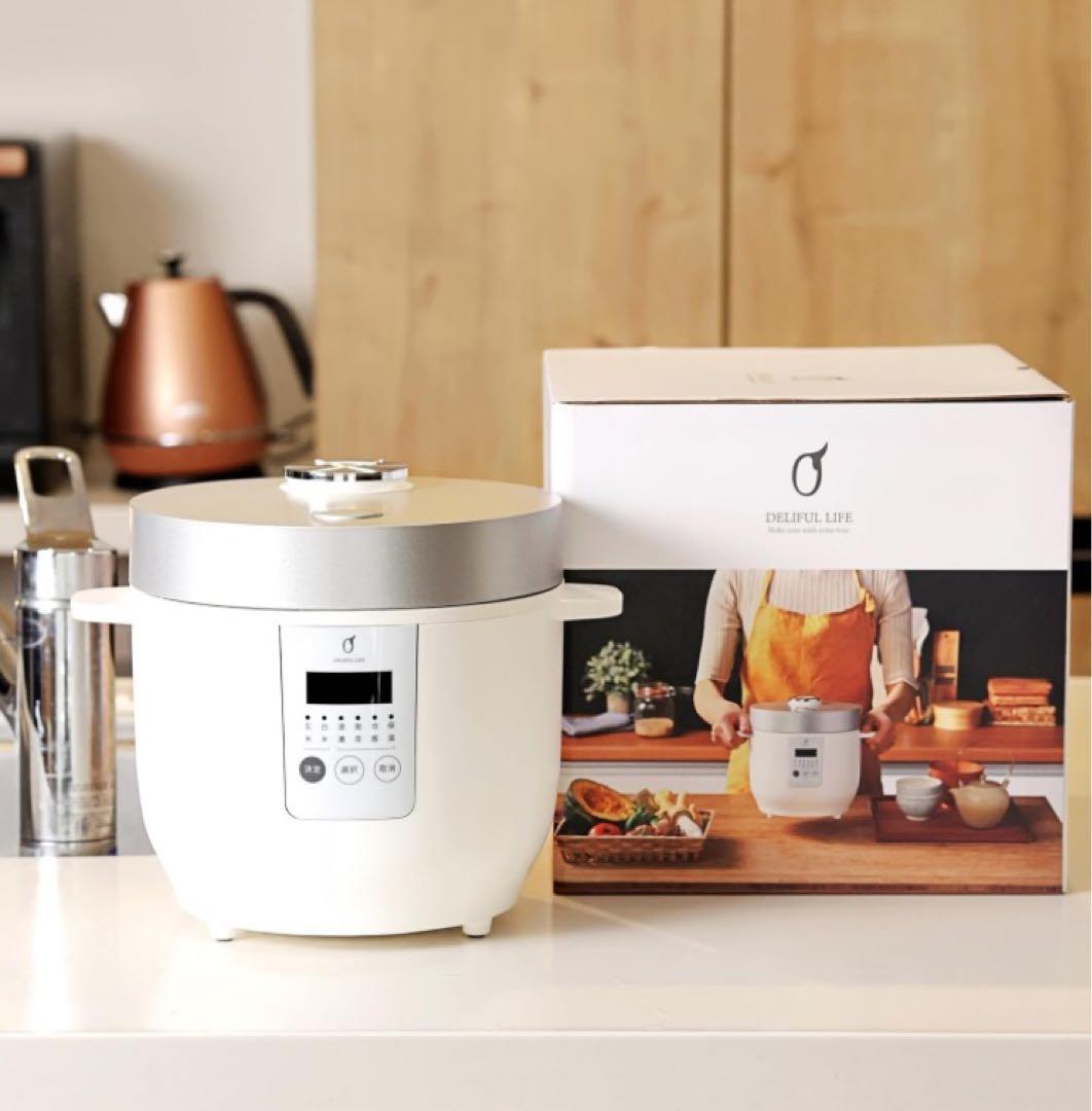 DELIFUL LIFEの玄米が発芽する発芽玄米炊飯器 3合炊き