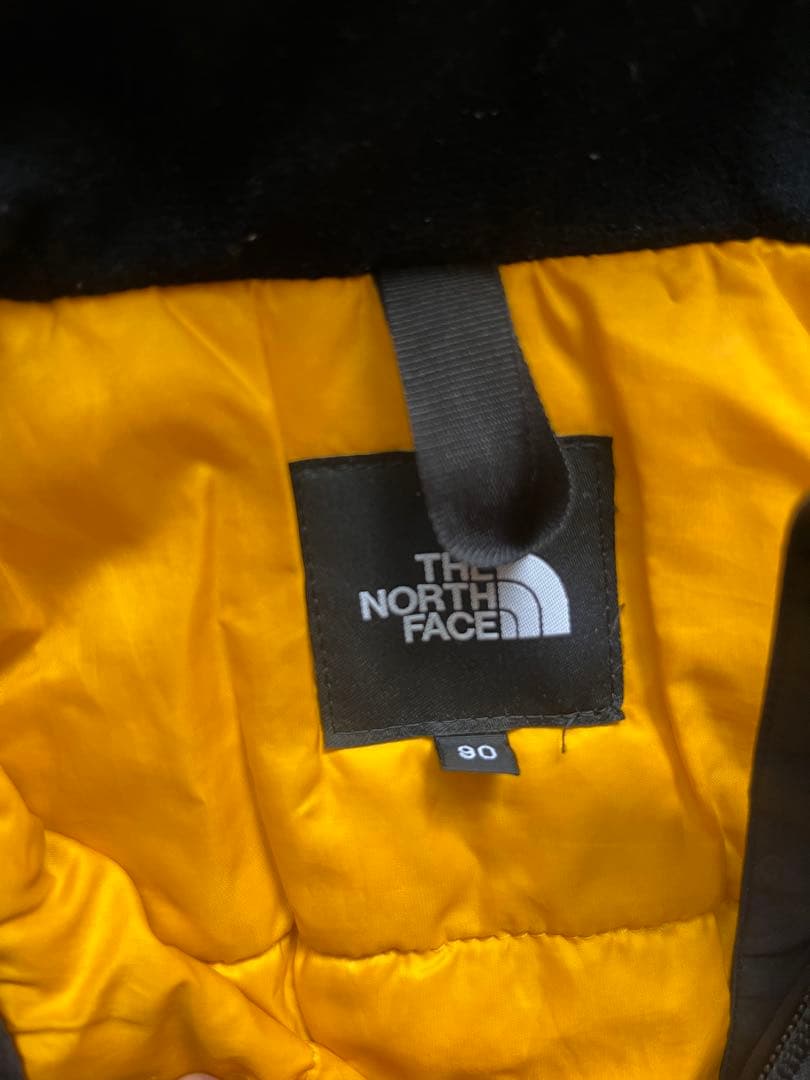 The North Face 子ども用スキーウェア 黒/オリーブ90