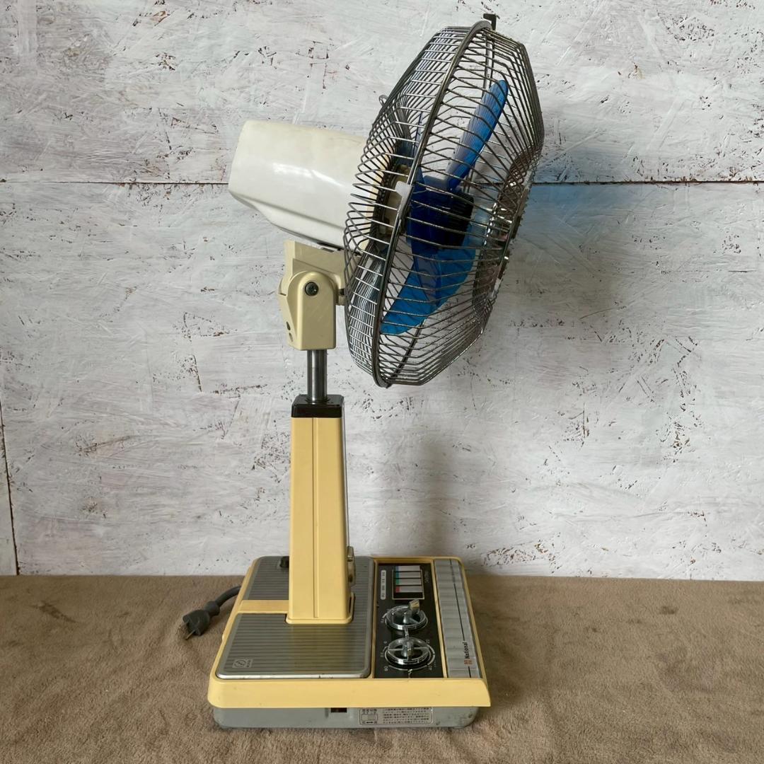 ナショナル 30センチ座敷扇 F-30M1F 動作確認済 昭和レトロ Y1340