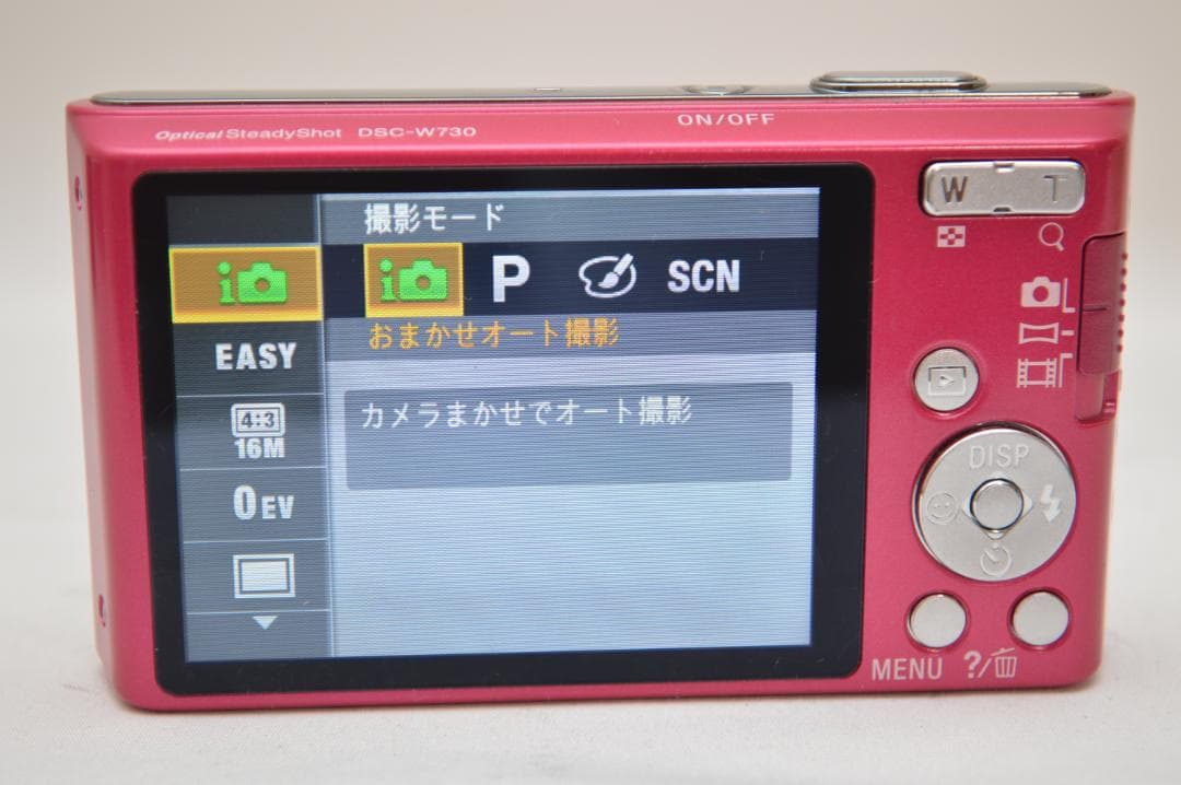 ✨美品✨ SONY Cyber-shot DSC-W730 ピンク 動作OK