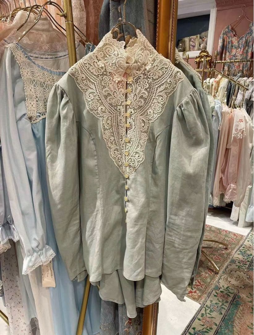 古着ブラウス　ヴィンテージ　vintage JESSICA McCLINTOCK