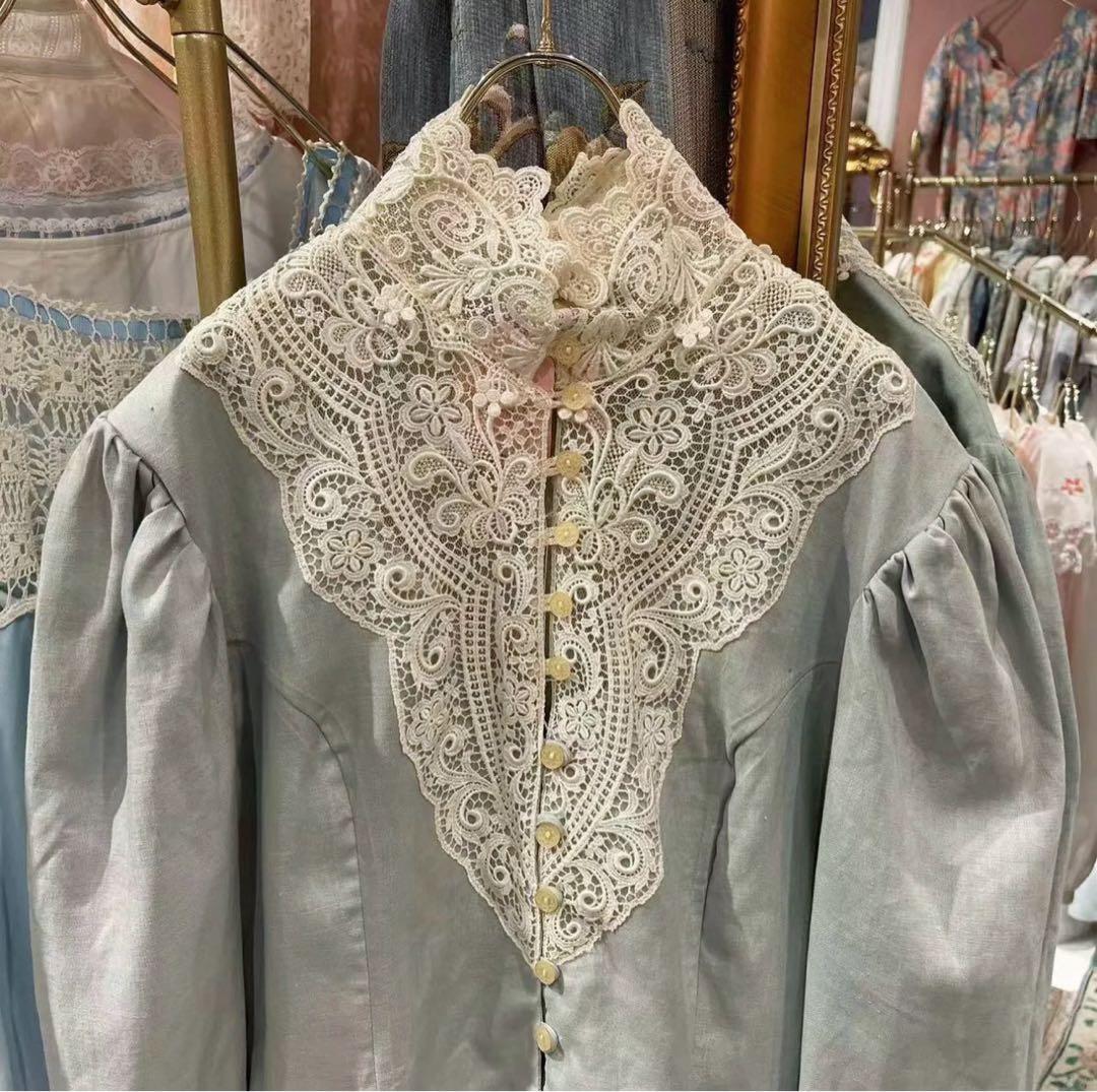 古着ブラウス　ヴィンテージ　vintage JESSICA McCLINTOCK