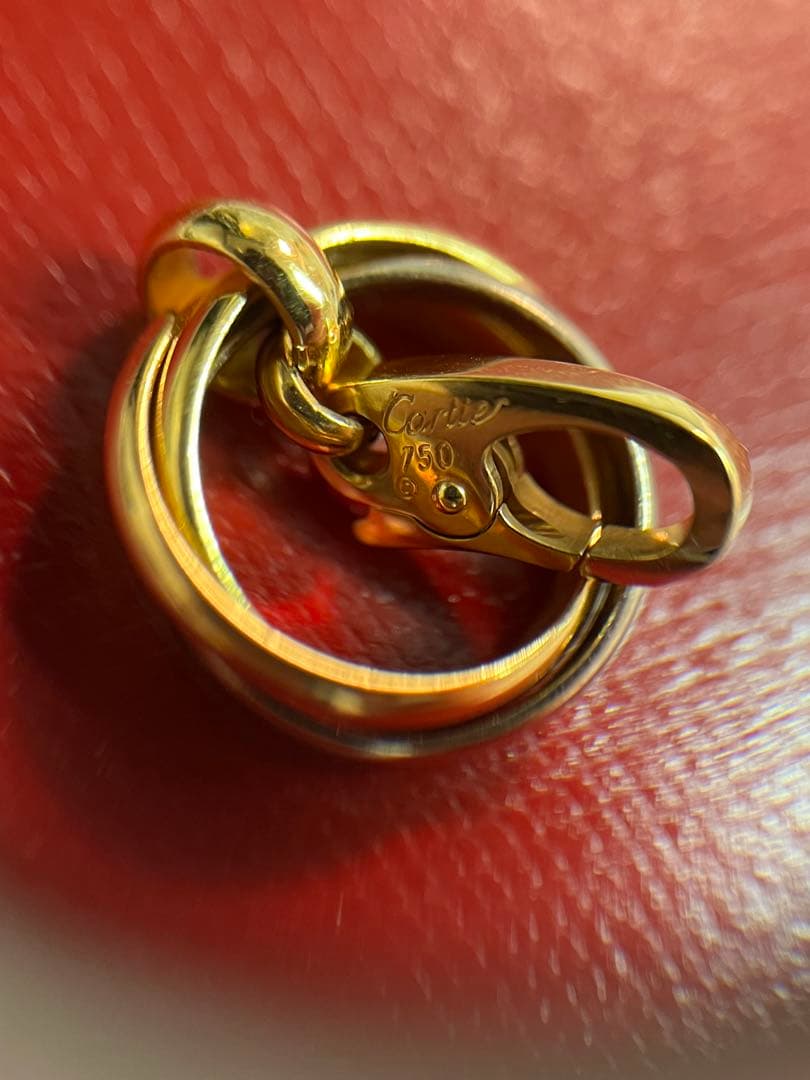 Cartier カルティエ　美品　トリニティ　トップ　K18 750 金