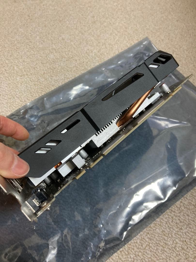 グラフィックボード・グラボ・ビデオカード MSI GeForce GTX 1650D6 AERO ITX OCV2 4GB