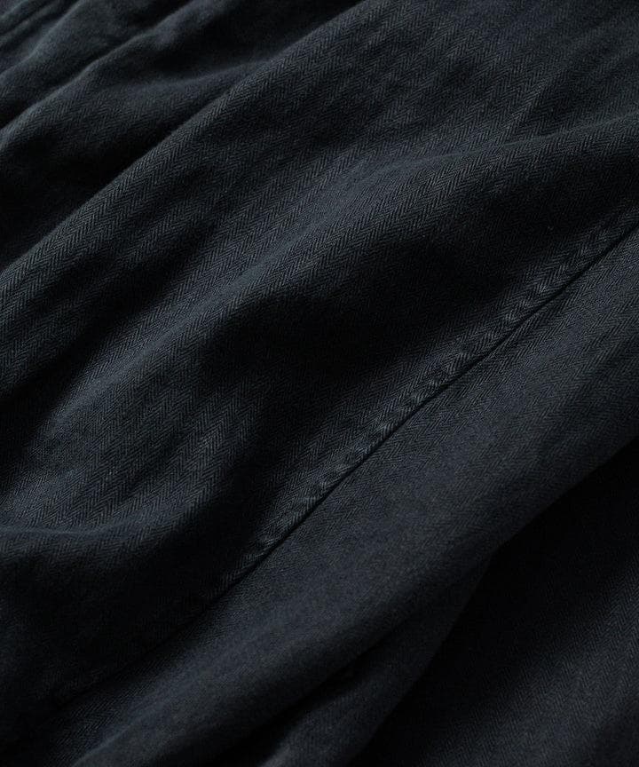 stein『HEAVY LINEN HERRINGBONE ZIPJACKET』