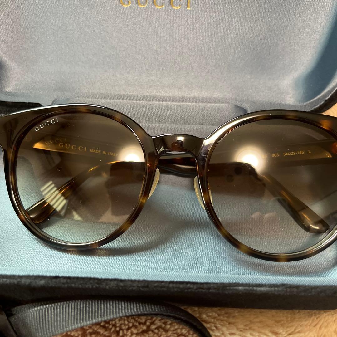 GUCCI トータスシェル サングラス 49mm