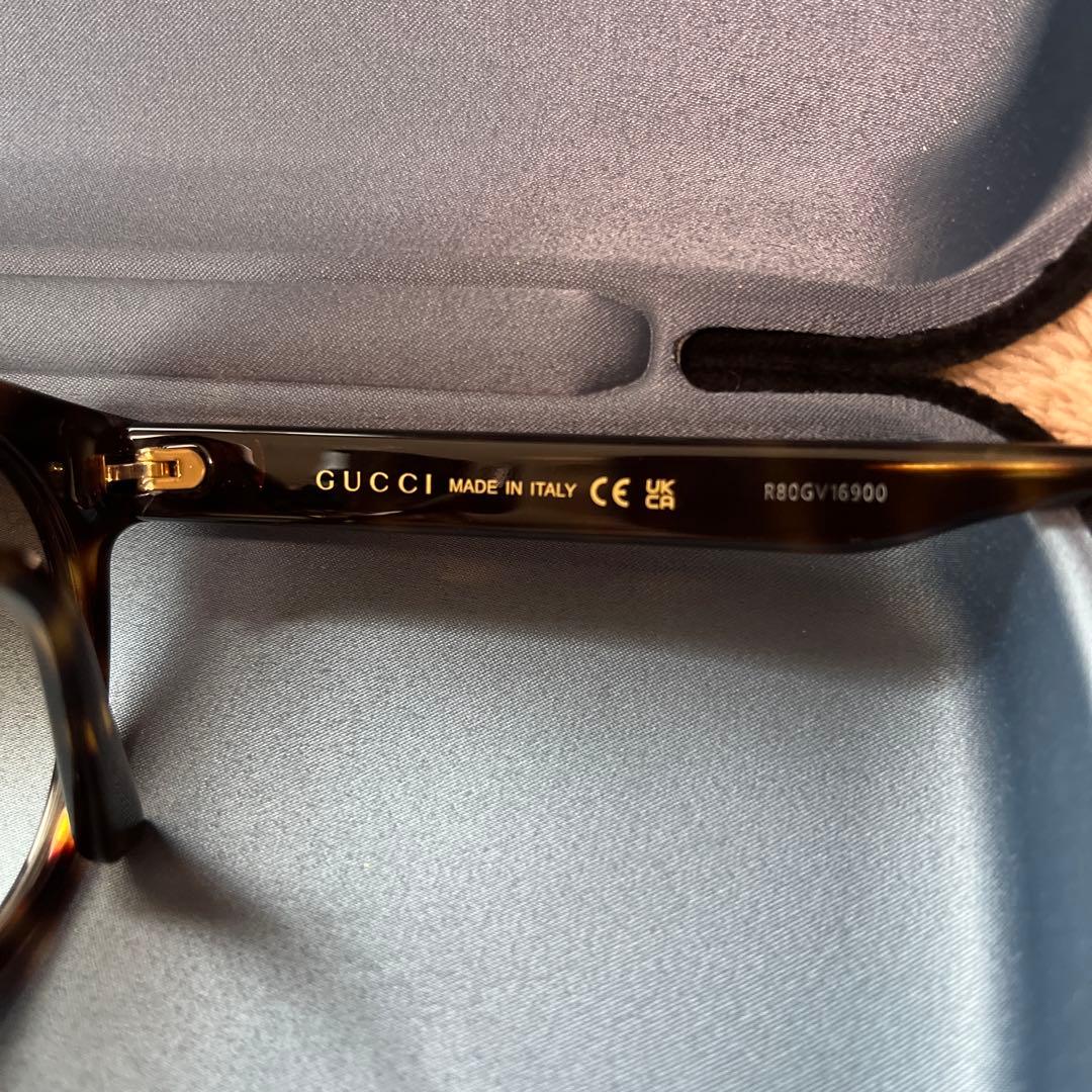 GUCCI トータスシェル サングラス 49mm