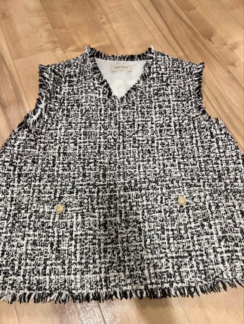 Donoban ドノバン　フレアツイードベスト